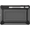 EF-RX810CBE Samsung Protective su stoveliu Galaxy Tab S9+ dėklas planšetiniam kompiuteriui juodos spalvos