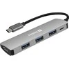 Sandberg USB-C dokas HDMI+3xUSB+PD 100W