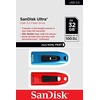 Sandisk ULTRA 32 GB USB FLASH DRIVE - USB 3.0 UP TO 100MB/S TWIN PACK