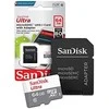Atminties kortelė SANDISK Ultra Micro SDXC 64GB + SD adapteris, 100MB/s, 10 klasė, UHS-I