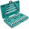 SATA Rinkinys KLUCZY TORX 35el 1/4" 3/8 WALIZKA
