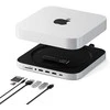 SATECHI Mac Mini stovas ir stebulė su NVMe SSD korpusu - Sidabrinis