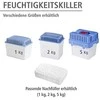 Drėgmės sugėriklis, oro sausintuvas + kasetė 2kg, WENKO