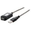USB Kabelis - Savio 5m Aktyvus Pratęsimas