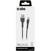 SBS TECABLEUSBIP589K USB-A – Lightning kabelis 1m MFi Certified – juodos spalvos