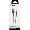 SBS TECABLEUSBIP589K USB-A – Lightning kabelis 1m MFi Certified – juodos spalvos