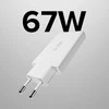 Įkroviklis SBS GaN 67W 2xUSB-C, itin plonas