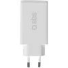 Įkroviklis SBS GaN 67W 2xUSB-C, itin plonas