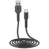 SBS TECABLEMICROC15K USB-A – USB-C kabelis 1.5m – juodos spalvos