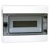 Hermetiškas modulinis paskirstymo skydas (500 V AC, 1000 V DC) 1x8 paviršinio montavimo (N+PE) IP65 RH-8 ELEKTRO-PLAST O