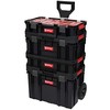 Q-Brick Mobili įrankių dėžė ant ratukų System Cart Two 6in1