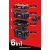 Q-Brick Mobili įrankių dėžė ant ratukų System Cart Two 6in1