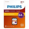 Atminties kortelė „Philips“ SDXC kortelė 64 GB, 10 klasės UHS-I U3 V30 A1