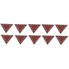 Trikampis šlifavimo popierius DS 930 10 vnt P180, Scheppach