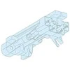 Schneider Electric Šneiderio horizontaliojo (vertikaliojo) ryšio rinkinys IP55 08381 - 08381