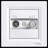 Schneider Electric TV- SAT antenA lizdas galutinis 1dB balta - EPH3400121