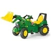 Rolly Toys rollyFarmtrac John Deere 7930 – žalias pedalu minamas traktorius su kaušu
