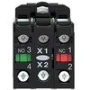 Schneider Electric 22mm baltas valdymo mygtukas su grįžtamam žibintu 1Z 1R (XB5AW31B5)