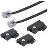 Schwaiger Telefonas Anschlussleitung universal 6m