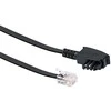 Schwaiger Schwaiger DSL kabelis RJ12 6P2C -> TAE-F 6P4C 6m juodas (TAL6532533) - AP185061