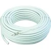Schwaiger Koaxial-Antennen-Kabelis 135dB 4-fach 8,2mm 25m Weiß