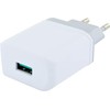 Įkroviklis Schwaiger LAD440 532 Quick Charger 3.0 Baltas (LAD440532)