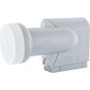 Schwaiger Quad-Switch LNB 4 Sat. Wetterfest Grau