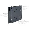 Schwaiger LWH1323511 televizoriaus sieninis laikiklis Fix