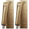 Schwarzkopf Igora Royal Absolutes ilgalaikio poveikio žilų plaukų dažai 60 ml - 5-80
