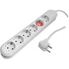 Bachmann lizdų juostelė SMART 6 krypčių, balta 3,0 m, be jungiklio