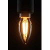 Segula LED žvakė permatomas E14 3.2W 270Lm 2700K, reguliuojamo ryškumo