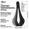 Selle Italia SELLE ITALIA X- LR SUPERFLOW S (id rungtynės - S3) TI 316 Tube 7, fibra- tek, 172g juodas (NEW)