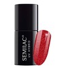 Semilac 025 Glitter Raudona 7ml