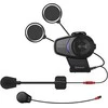 Ausinės Sena 10S motorcycle intercom 4 channels 1600 m Juodas