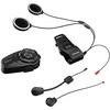Ausinės Sena 10S motorcycle intercom 4 channels 1600 m Juodas