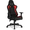 Žaidimų kėdė Sense7 Spellcaster fabric Gaming Chair, Juoda-raudona