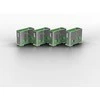 USB Priedas - LINDY USB Type A Prievadų Blokatoriai, 10 vnt., Žali