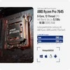 Serveris QNAP TS-H1277AXU-RP NAS Rack (2U) AMD Ryzen™ 5 16 GB DDR5 0 TB QuTS hero Juodas