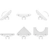 Piher BASCULANT CAP SET 2pcs