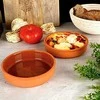 Excellent Houseware Keraminės formelės, 2 vnt., Ø15,5 cm, sudedamos, emaliuotas dugnas, tinka naudoti mikrobangų krosnelėje