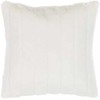 Beliani 2 dekoratyvinės pagalvėlės plaukuotas 45 x 45 cm baltas PUMIL