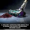 Belaidis dulkių siurblys Shark IP3251EUT, Pilkas su aukso spalvos ir violetiniais akcentais