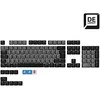 Klaviatūra Keychron Sharkoon SKILLER SAC20, keycap (juoda, 115 vienetų, ISO išdėstymas (DE))