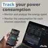 Shelly Plus 2PM 2x - 2 kanalų relė žaliuzių ir variklio valdymas su energijos matavimu Wifi Bluetooth