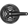 Priekinis žvaigždžių blokas Shimano ALTUS FC-M311-48T 170MM 7/8-speed juodas-48X38X28T