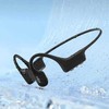 Belaidės ausinės plaukimui Shokz Open Swim, Juodos