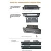 Barebone Shuttle PRM01 Montage-Kit - Rackbefestigung - 2 HE