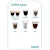 SIEMENS Kavos aparatas TE655319RW Slėgis 15 bar, Su pieno plakikliu, Automatinis, 1500 W, Juodas