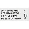 Siemens sąsajos relė 2P 16A 230V AC (LZS: RT4A4T30)