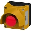 Siemens Korpusas vairo įtaisams, 22 mm apvalus, plastikinis, viršutinė dalis, geltona 3SU1801-0NB00-2AC2